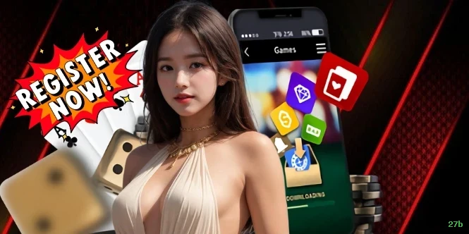 Aplicativo móvel 27b para iOS e Android
